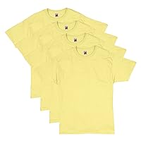Hanes Men's Essentials T-shirt Pack, Crewneck Cotton T-shirts for Men