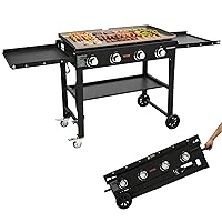 Propane Griddle on Cart, 36