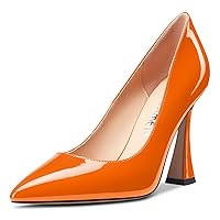 Castamere Women Stiletto High Heel Pointed Toe Slip-on Pumps Sexy Dress Classic 3.9 Inches Heels