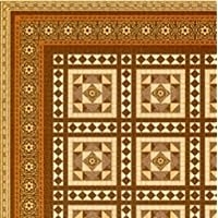 Melody Jane Dollhouse Miniature Victorian Tile Effect Paper Flooring 1:24 Scale