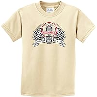 Shelby Cobra Racing Flags Kids T-Shirt