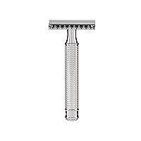 MÜHLE Grande R41 Double Edge Safety Razor (Open Comb) | Perfect for Everyday Use | Barbershop Quality Close Smooth Shave | Luxury Razor for Men