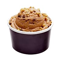 Restaurantware Coppetta 5-Ounce Dessert Cups 200 Disposable Ice Cream Cups - Lids Sold Separately Sturdy Black Paper Frozen Yogurt Bowls For Hot And Cold Foods Perfect For Gelato Or Mousse