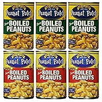 Boiled Peanuts for a Beautiful Purpose! - 3 Cans of Cajun Boiled Peanuts and 3 Cans of Regular Boiled Peanuts in a Can! Proceeds Help Eliminate Hunger in Zambia! Details in Package.