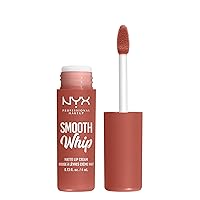 NYX PROFESSIONAL MAKEUP Smooth Whip Matte Lip Cream, Long Lasting, Moisturizing, Vegan Liquid Lipstick - Kitty Belly (Peach Nude)