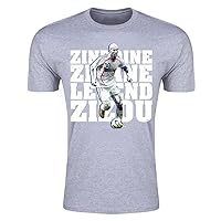 Zinedine Zidane France Legend T-Shirt (Grey)
