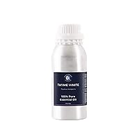 Mystic Moments | Thyme Essential Oil 1Kg - Pure & Natural Oil for Diffusers, Aromatherapy & Massage Blends Vegan GMO Free