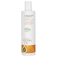 Argan Oil Moisture Repair Conditioner, Helps Detangle and Smooth Damaged Hair Cuticle to Improve Structure, Improves Shine and Manageability, 12 Fl. Oz