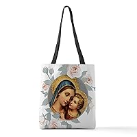CafePress Our Lady Of Good Remedy Polyester Tote Bag 16