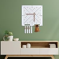 Scrabble Wall Hanging Game Board White