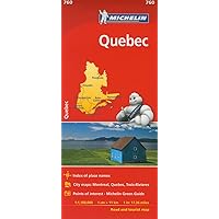 Michelin Quebec Map 760 (Michelin, 760)