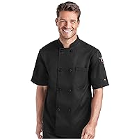 ChefUniforms.com Men’s Classic Chef Coat (XS-5X, 2 Colors)