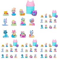Gabby's Dollhouse, Meow-Mazing Mini Figures 60-Pack (Amazon Exclusive) Rainbow -Themed Toy Figures and Playsets Kids Toys for Ages 3 and up