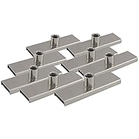 Ceramic Channel Magnets with Plated Base and Nut - 3