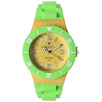 Green & Yellow Interchangeable Watch with Sport Dial