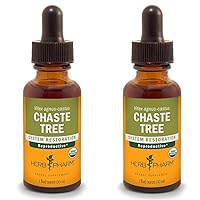 Herb Pharm Chaste Tree Liquid Extract for Female Reproductive System Support - 1 Ounce (DCHASTE01) (Pack of 2)