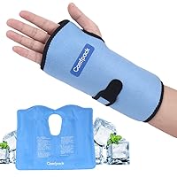 Wrist Ice Pack Wrap for Carpal Tunnel & Wisdom Teeth Ice Pack Head Wrap After Surgery