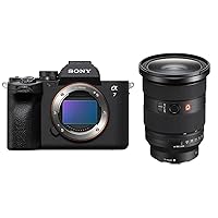 Sony Alpha a7 IV Full Frame Mirrorless Interchangeable Lens Digital 4K Camera, Black - Bundle with Sony FE 24-70mm f/2.8 GM II Standard Zoom E-Mount Lens