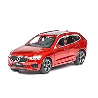 Scale Model Cars Model Car 1:32 Alloy for Volvo XC60 with Pull Back Sound Light Model Diecast Toy Car Simulation Collection Toy Toy Car Model (Color : Red)