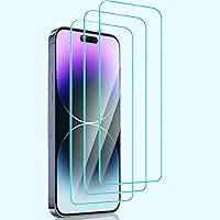 Anti Blue Light Screen Protector for iPhone 14 Pro 6.1 inch,Eye Protection Blue Light Blocking Tempered Glass for iPhone 14 Pro,Anti Eye Fatigue Eye Dry Bubble Free-[3 Pack]