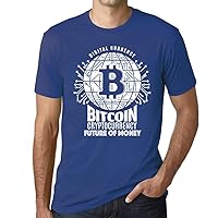 Men's Graphic T-Shirt Bitcoin Future of Money HODL BTC Crypto Eco-Friendly Limited Edition Short Sleeve