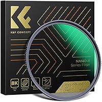 K&F Concept 58mm Black Diffusion 1/4 Filter Mist Cinematic Effect Filter with 28 Multi-Layer Coatings Waterproof/Scratch Resistant for Video/Vlog/Portrait Photography