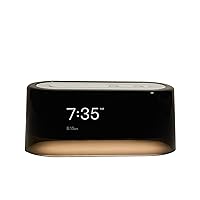 Loftie Smart Alarm Clock - Sound Machine, Bluetooth Speaker, Custom Alarms, Wellness Content, White Noise, Nature Sounds, Nightlight, Blackout Mode, Morning Routines, Evening Routines (White Top)