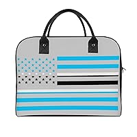 Botswana American Flag Large Crossbody Bag Laptop Bags Shoulder Handbags Tote with Strap for Travel Office