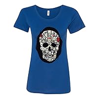 Pirate Skull Women's Fashion Novelty T-Shirt