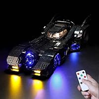 Light Kit for Lego® 1989 Batmobile 76139 (Lego Set is not Included) (Remote)