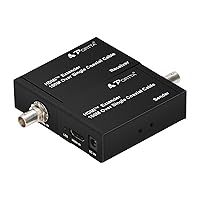 Portta HDMI Extender by Single Coaxial (100M)/328ft Compliant with HDMI 1.3 Support 48 KHz LPCM Digital Audio for Blu-Ray/Player/Play Station 3