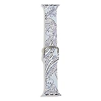 Vera Bradley band for Apple Watch, Soft Sky Paisley, One Size