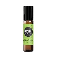 Peppermint Essential Oil, 100% Pure & Natural Premium Best Recipe Therapeutic Aromatherapy Essential Oil, Pre-Diluted 10 ml Roll-On