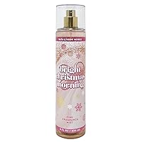 Bath & Body Works Fine Fragrance Body Spray Mist 8 fl oz / 236 mL (Bright Christmas Morning) Packaging Design Varies