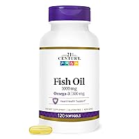 Fish Oil 1000 mg Softgels, 120 Count