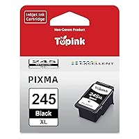245XL Black Ink Cartridge for Canon Printer Ink 245 Black XL PG-245 PG 243 PG-243 Compatible with Cannon Pixma MX490 MX492 MG2522 TS3100 TS3122 TS3300 TS3322 TR4500 TR4520 TR4522 Printer