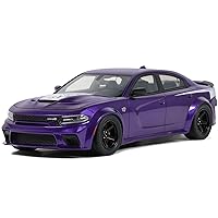 2023 Super Bee Plum Crazy Purple Metallic 1/18 Model Car by GT Spirit GT895