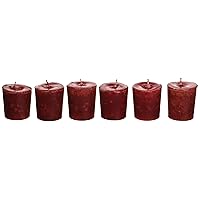 Votive Candles Essential Oil, Peace Ruby Holiday, 6 Count