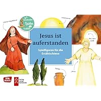 Jesus ist auferstanden. Spielfiguren für die Erzählschiene.: Ausschneiden. Spielen. Erzählen.