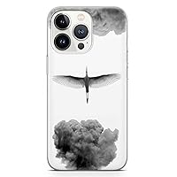 PadPadStore Japan Art Phone Case Compatible with iPhone Xr Clear Flexible Silicone Smoke Shockproof Cover