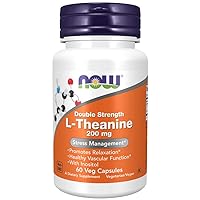 Supplements, L-Theanine 200 mg with Inositol, Stress Management*, 60 Veg Capsules