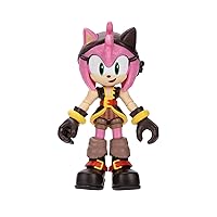 Sonic Prime 5-inch Black Rose - No Place Action Figure 13 points of Articulations. Ages 3+ (Officially licensed by Sega and Netflix)