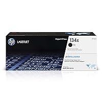 HP 134X Black High-yield Toner Cartridge | Works with HP LaserJet M209 Series, HP LaserJet MFP M234 Series | W1340X