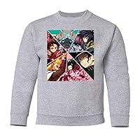 Anime Manga Series Slayers Demon Collage Youth Crewneck Sweater