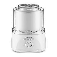 ICE-20P1 Automatic 1.5-Quart Frozen Yogurt, Ice Cream and Sorbet Maker, Makes Frozen Treats in less than 20-Minutes, White