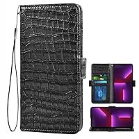 Wallet Folio Case for Huawei Honor 8A, Premium PU Leather Slim Fit Cover for Honor 8A, 2 Card Slots, 1 Transparent Photo Frame Slot, Anti Shock, Black