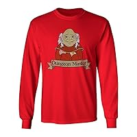New Graphic Shirt DND Dungeon Master Cartoon Novelty Tee Dungeons Men's Long Sleeve T-Shirt