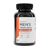 Rule 1 R1 Men’s Train Daily - 90 Tablets - Sports Multivitamin with Aminos, Antioxidants, Enzymes & Superfoods - 30 Servings