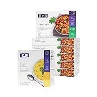 HMR Creamy Pasta Fagioli Stew Combo Pack, 27 servings, Creates 6 Hearty Meals