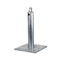 Guardian Fall Protection 00656 CB-18 CB Galvanized Roof Anchor, 18-Inch Tall